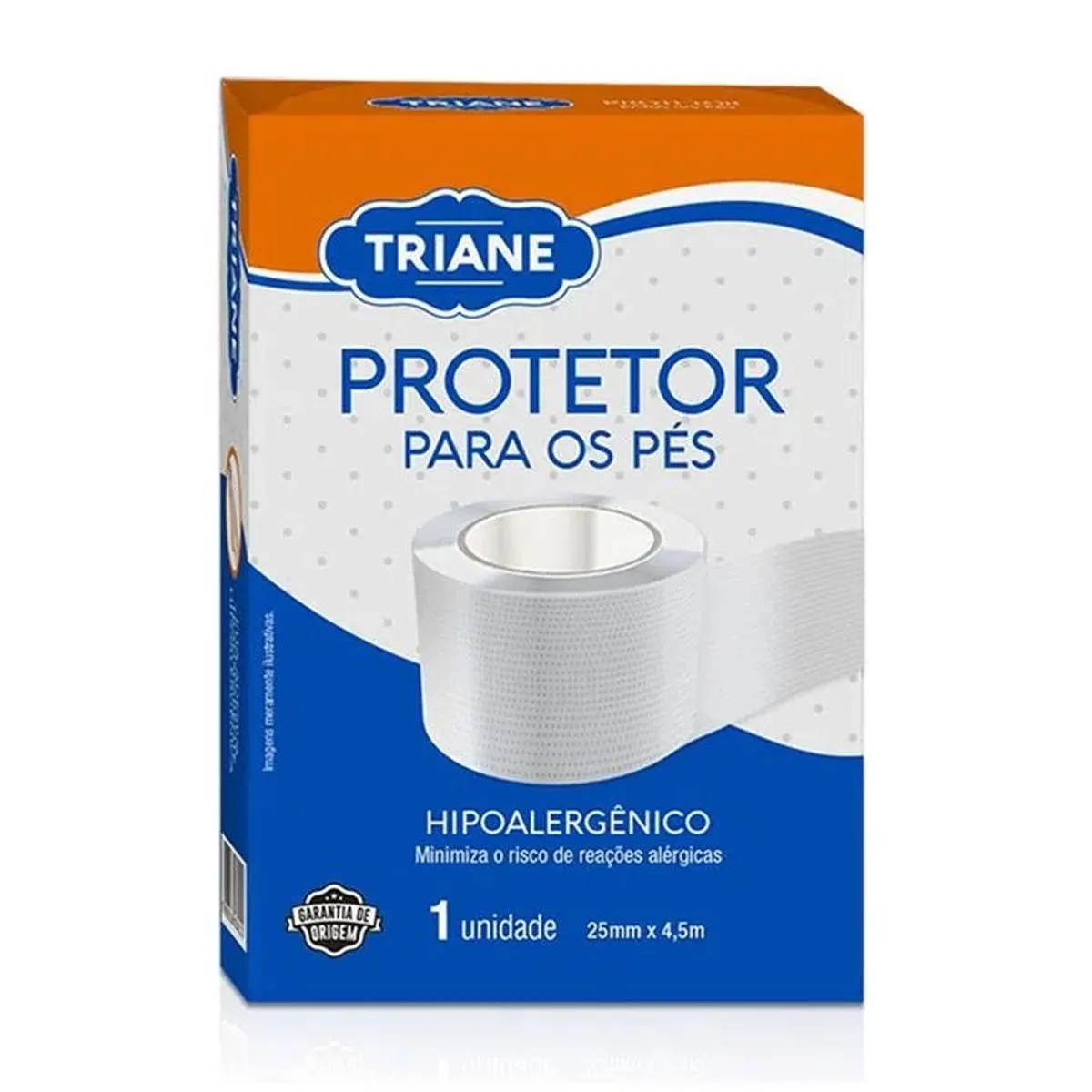 Fita Adesiva Transparente Triane Proteção Pés 25m