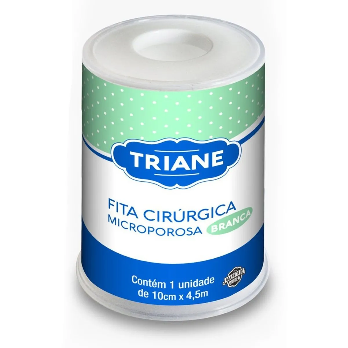 Fita Cirúrgica Microporosa Branca 10cm x 4,5m Triane