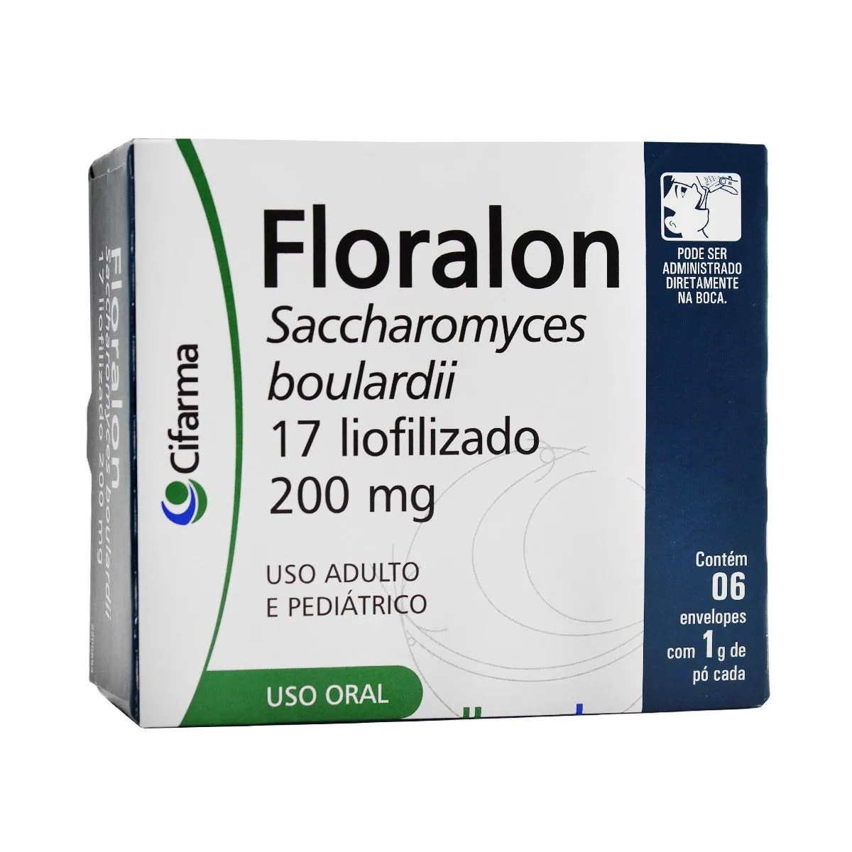 Floralon 200mg com 6 Envelopes Cifarma
