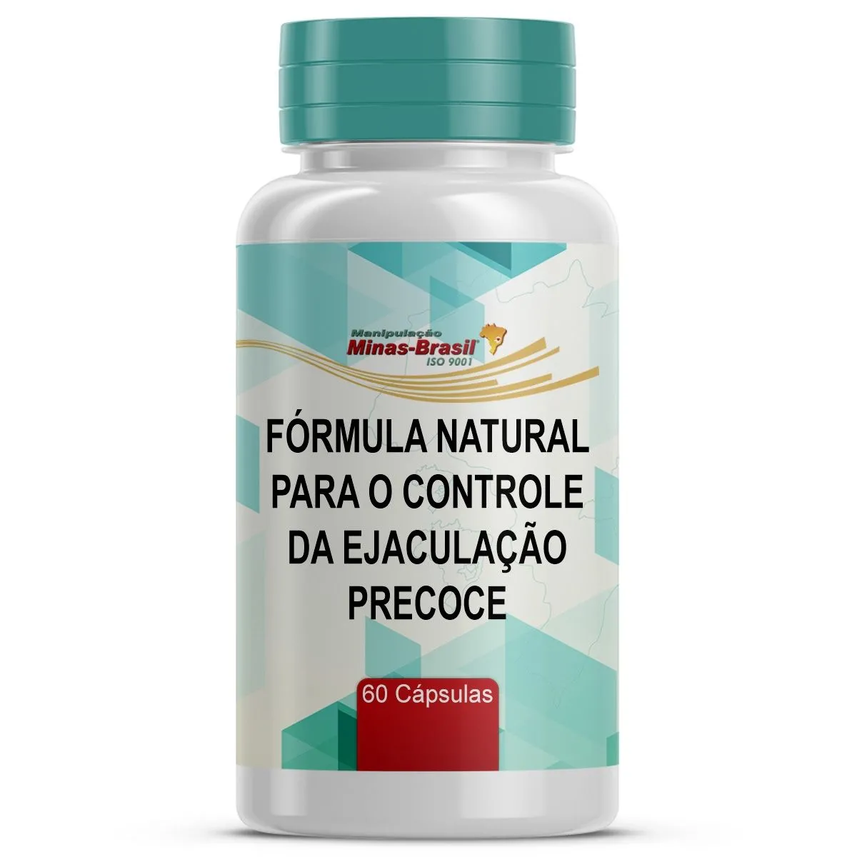 Fórmula Natural Para O Controle da Ejaculação Precoce -60 Cápsulas