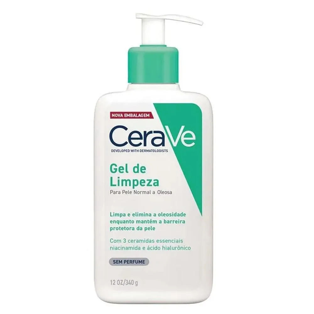 Gel de Limpeza CeraVe Pele Normal a Oleosa 340g