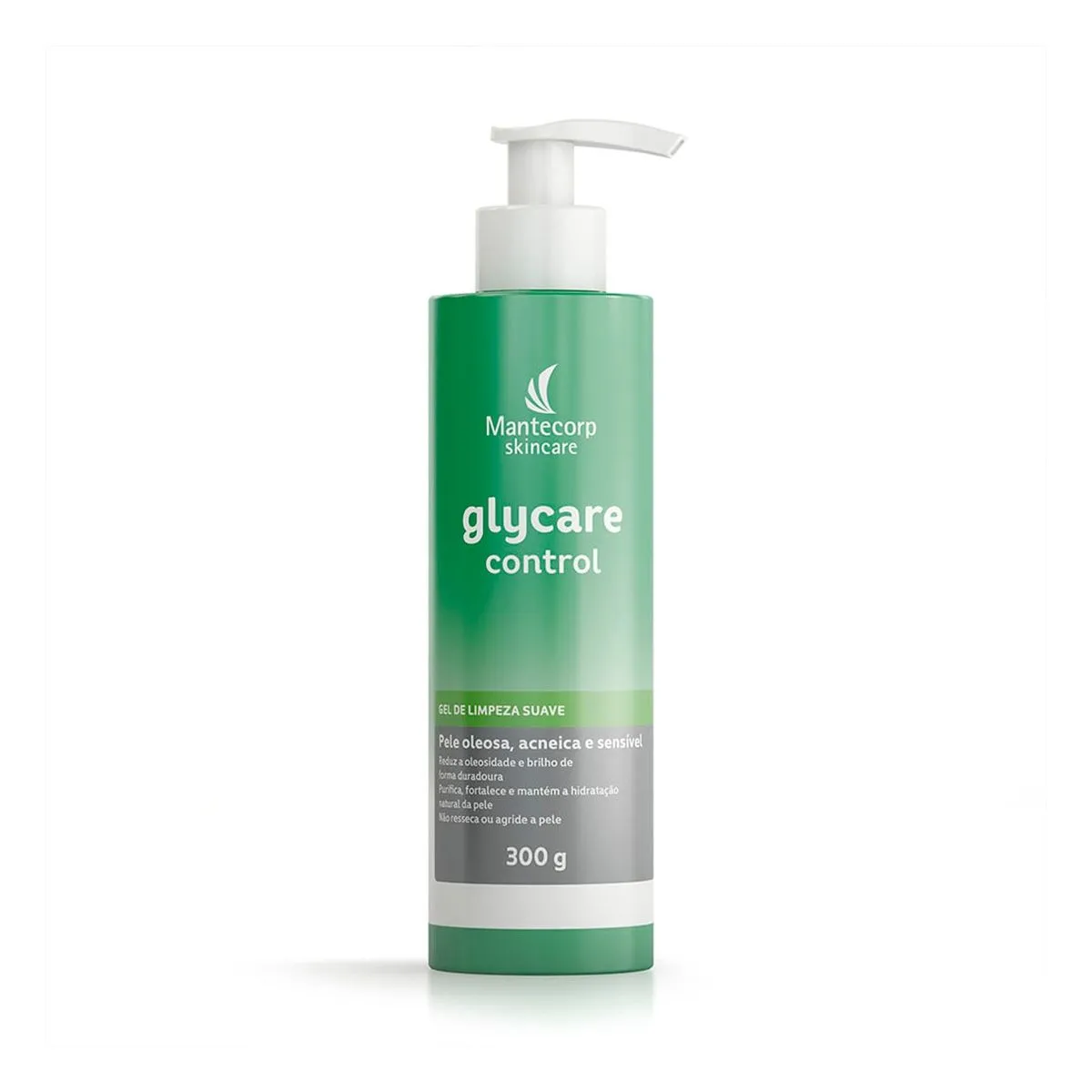 Gel de Limpeza Suave Glycare Control Com 300g Mantecorp Farmasa