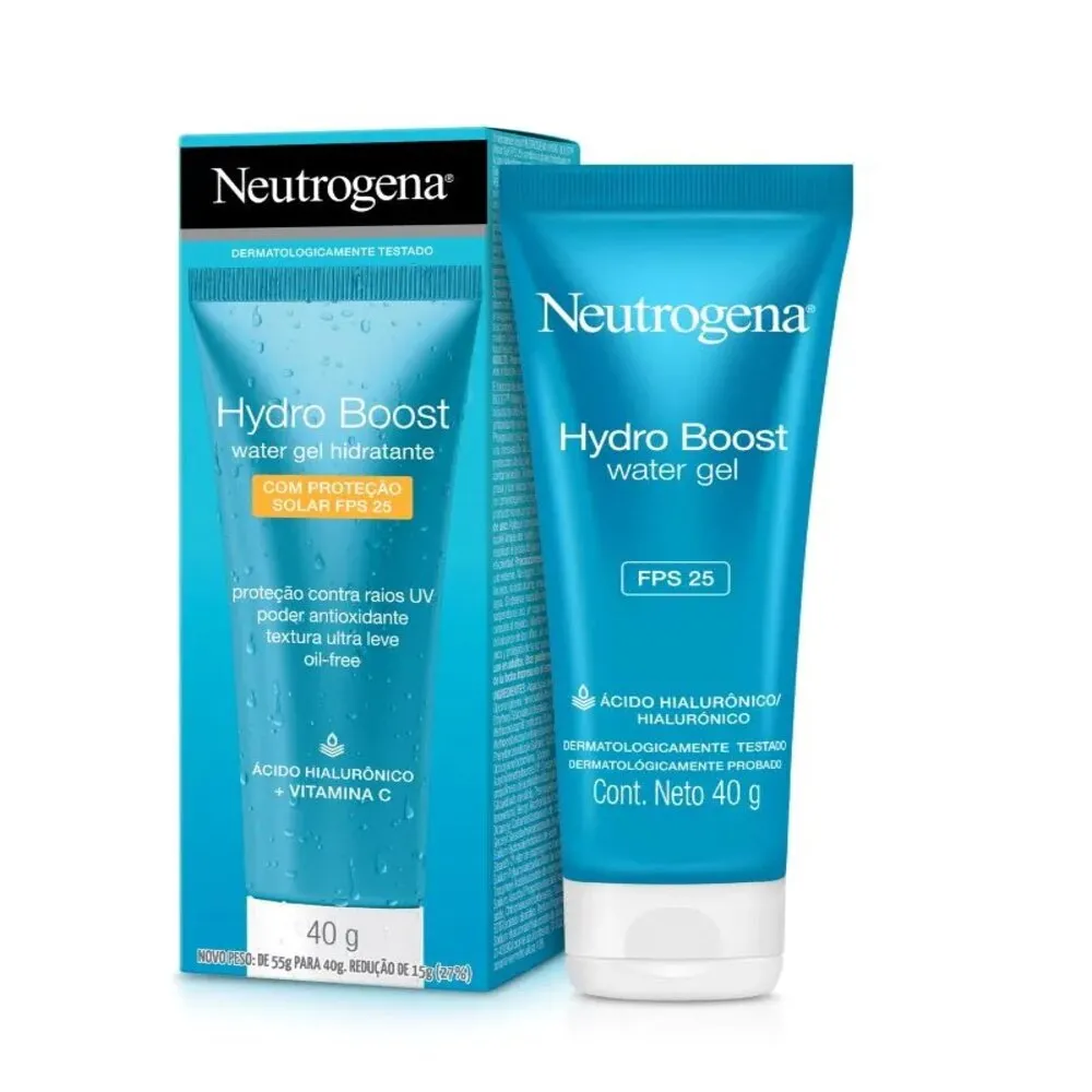 Gel Hidratante Facial Neutrogena Hydro Boost FPS 25 Water 40g