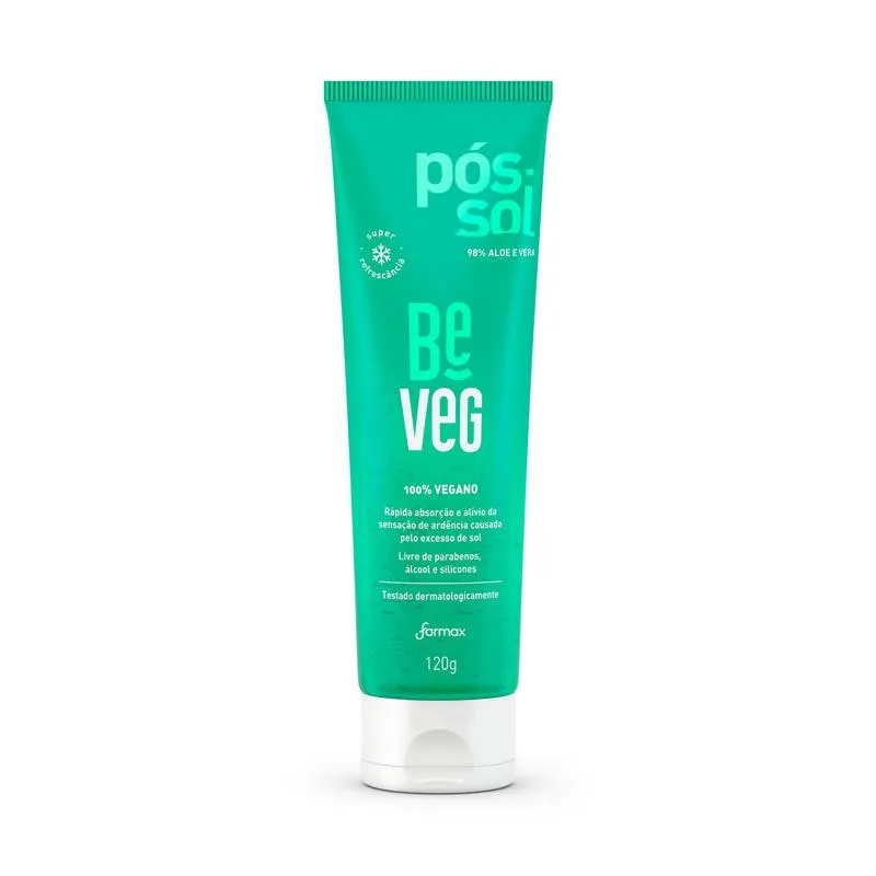 Gel Pós-Sol Beveg Aloe Vera Farmax 120g
