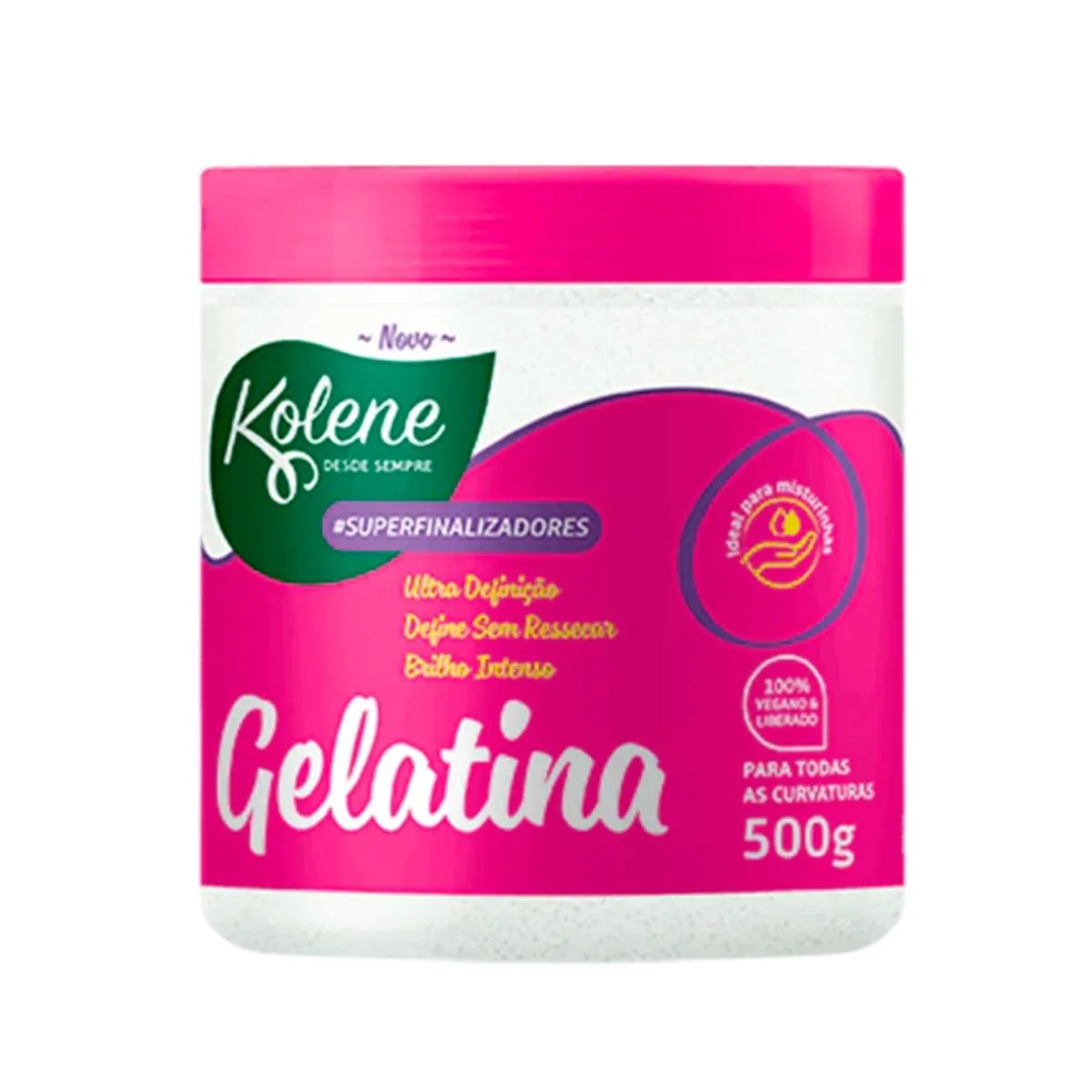 Gelatina Capilar Superfinalizadores Com 500g Kolene