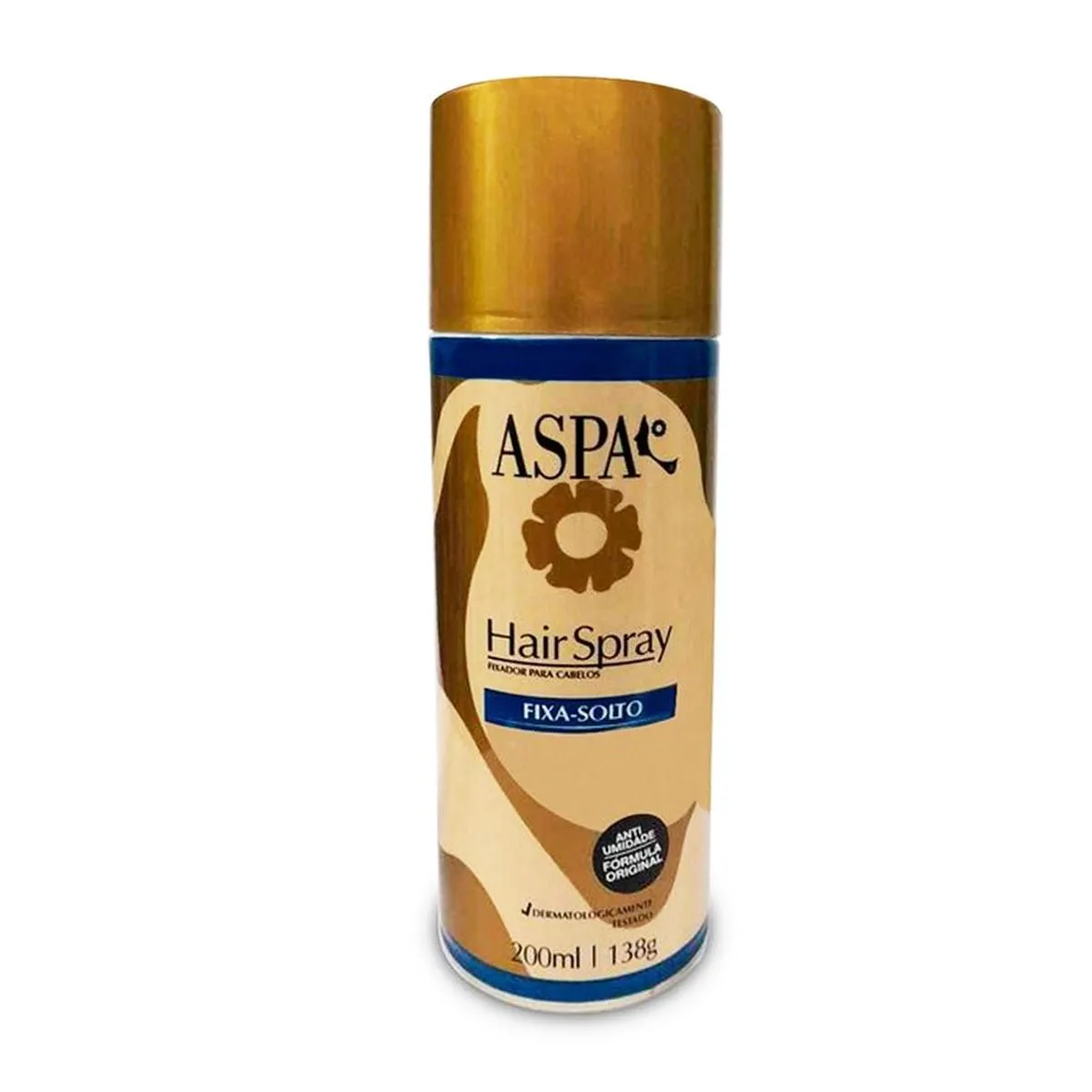 Hair Spray Aspa Fixa Solto Fixador Para Cabelos Com 200ml