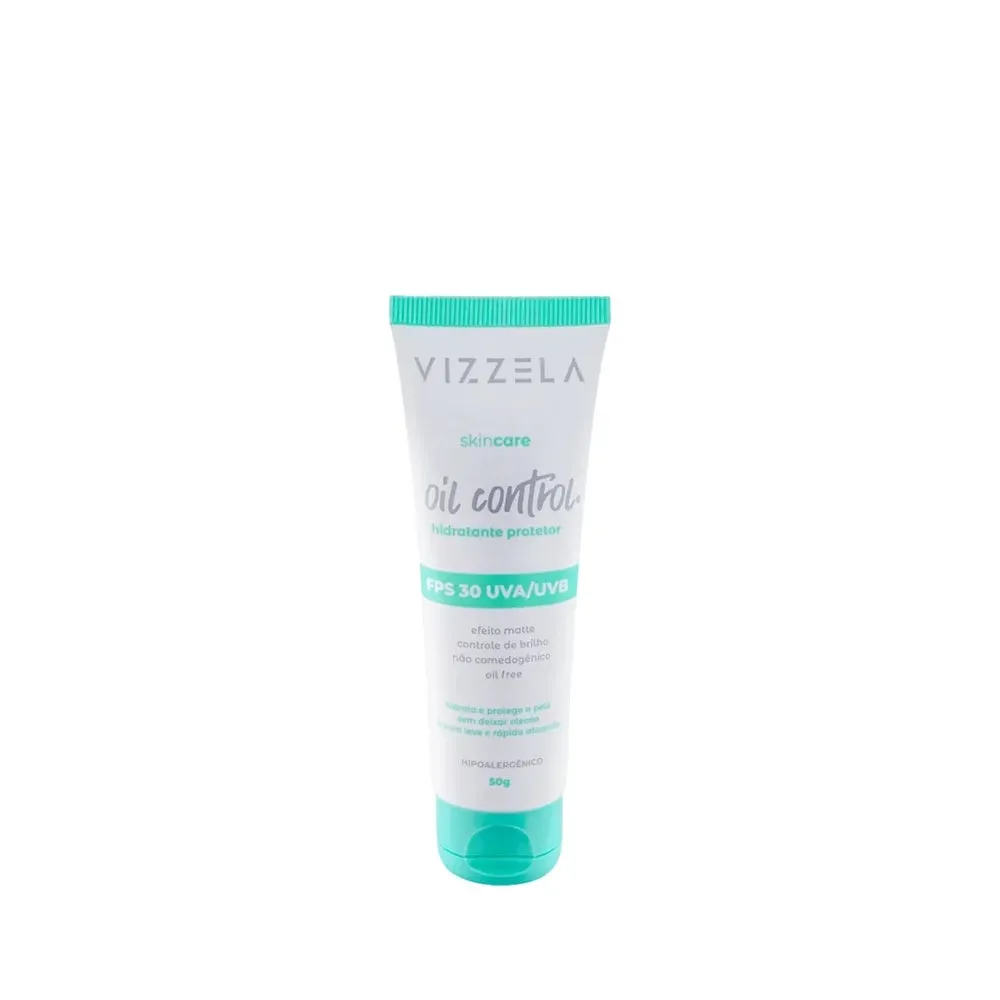 Hidratante Facial Vizzela Fps30 Oil Control 50gr