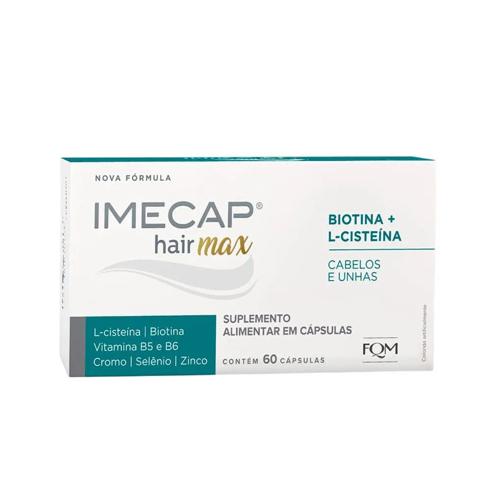 Imecap Hair Max 60 Cápsulas Divcom Pharma
