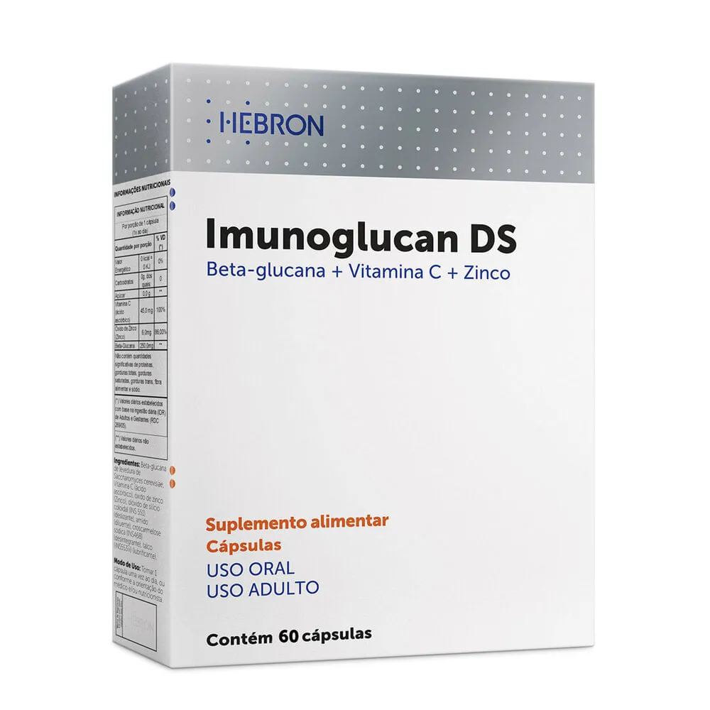 Imunoglucan DS 60 Cápsulas Hebron