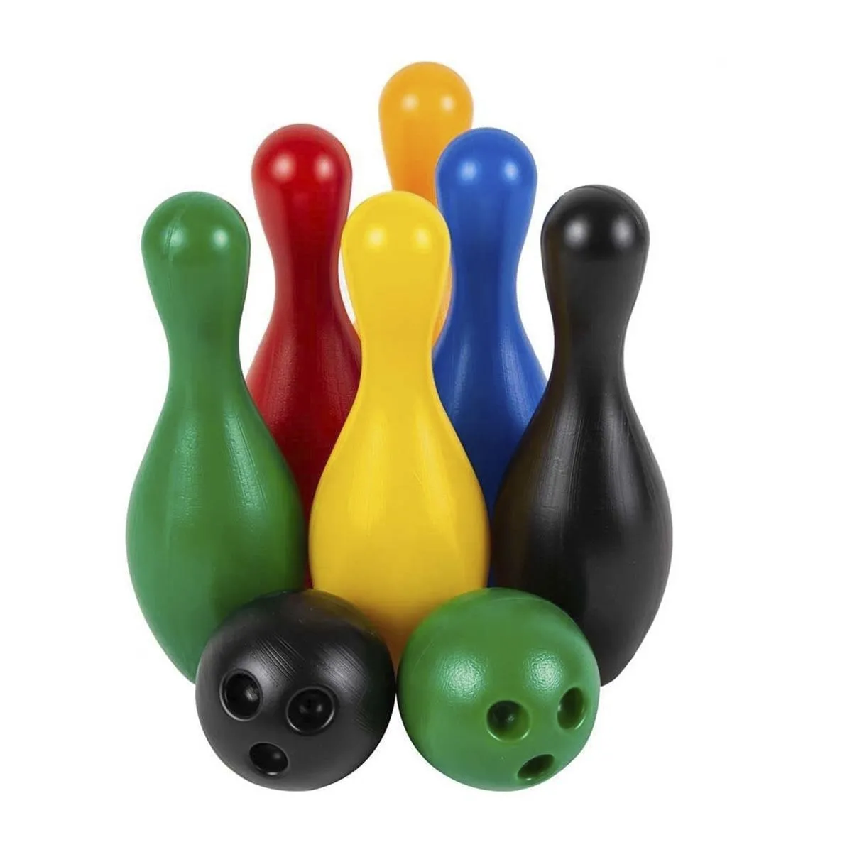 Jogo Boliche Colorido 8 Peças Lider Brinquedos