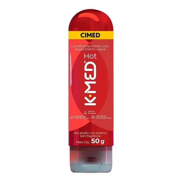 K-MED lubrificante Íntimo Hot Cimed 50g