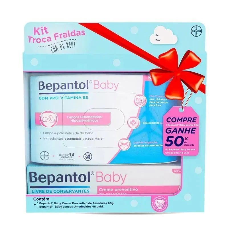 Kit Bepantol Troca de Fralda Bayer