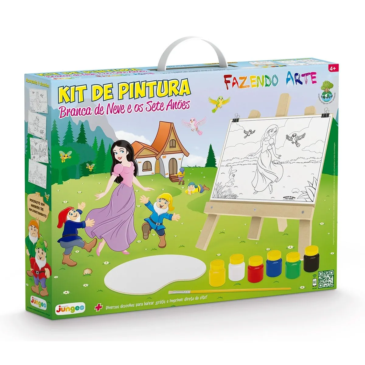 Kit de Pintura Branca de Neve Ref:345 Junges