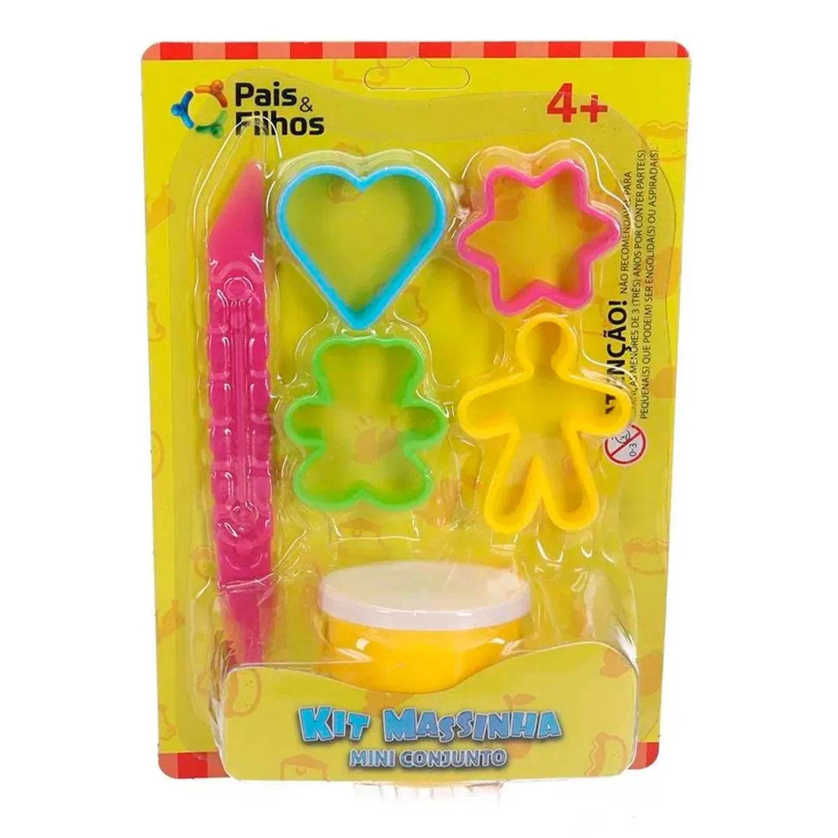 Kit Massinha de Modelar Mini Conjunto Ref.: 5518 Pais e Filhos