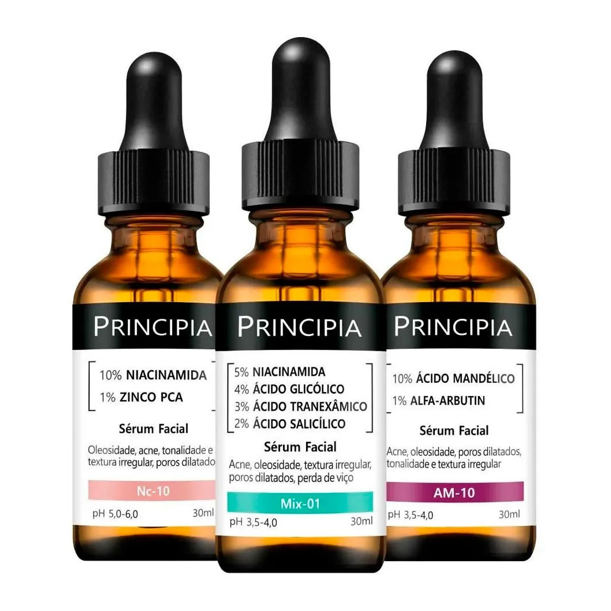 Kit Trio Antiacne 3 Unidades Principia