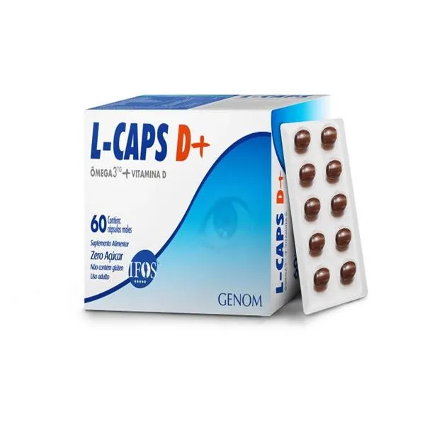 L-Caps D+ 60 Cápsulas Moles