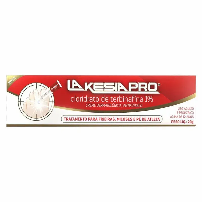 Lakesia Pés Creme Antifúngico 20 g Genomma
