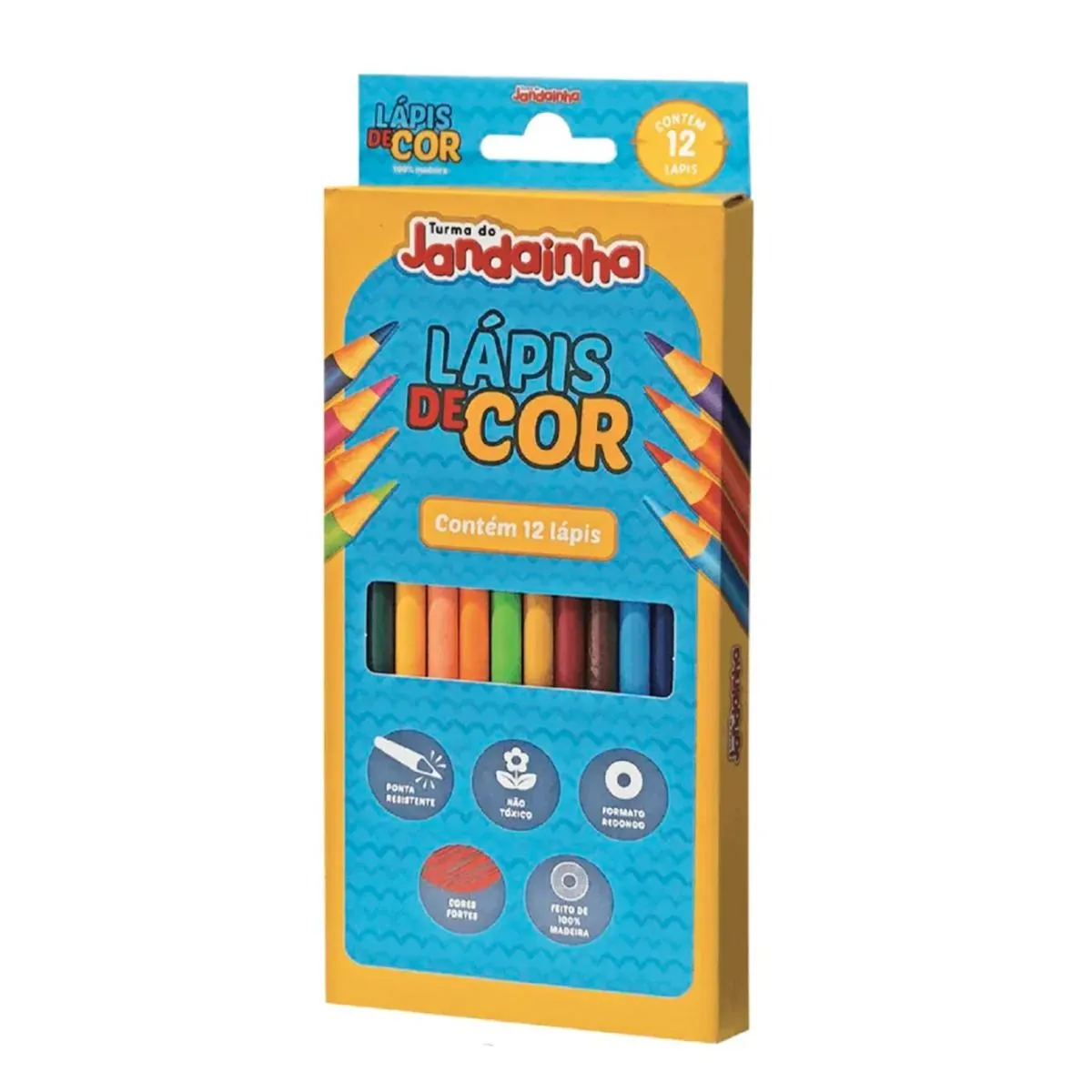 Lapis de Cor 12 Cores Jandainha