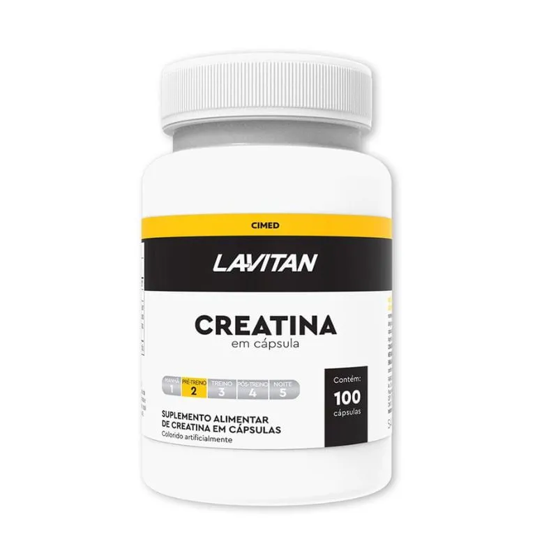 Lavitan Creatina 100 Cápsulas Cimed
