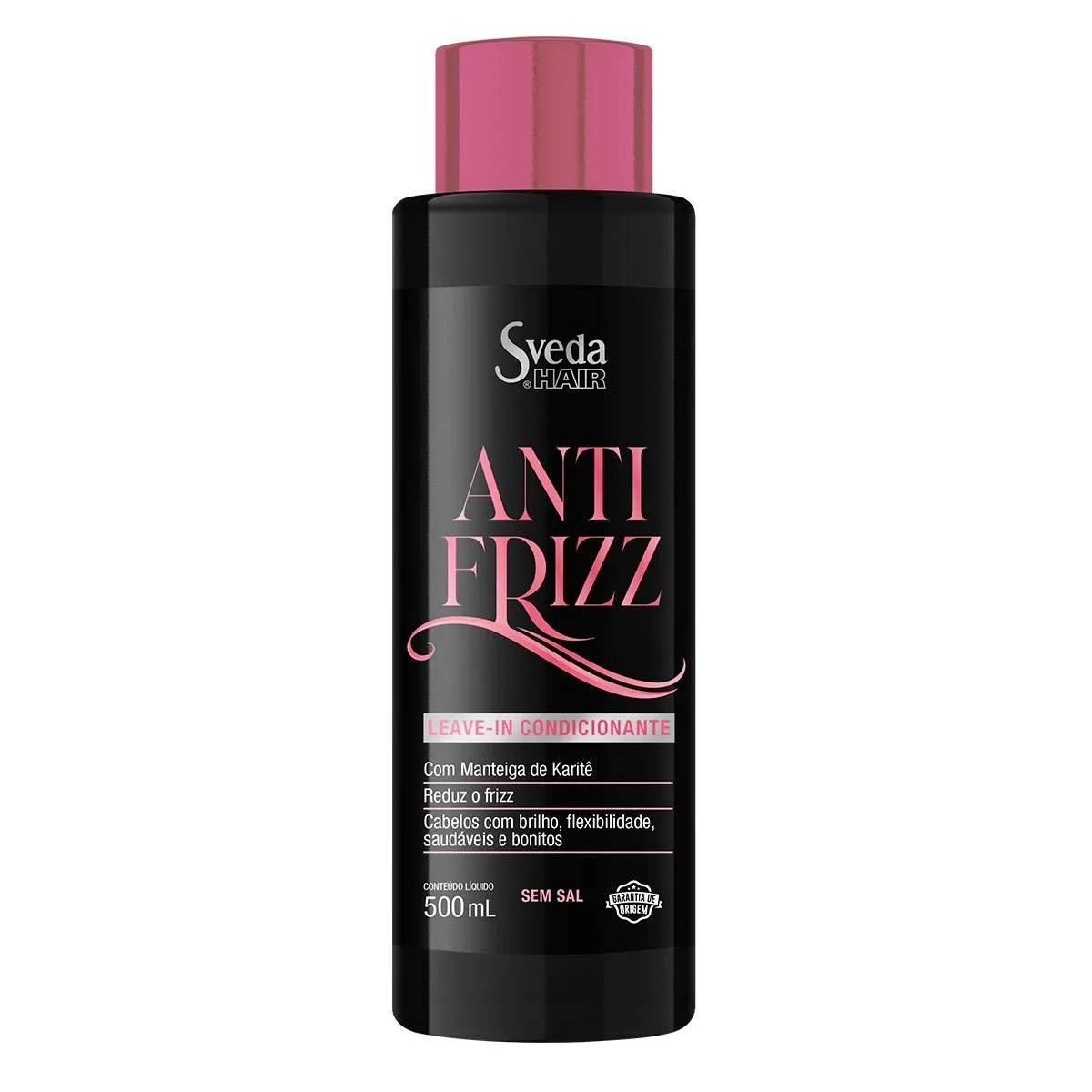Leave-In Condicionante Anti Frizz 500ml Sveda Hair