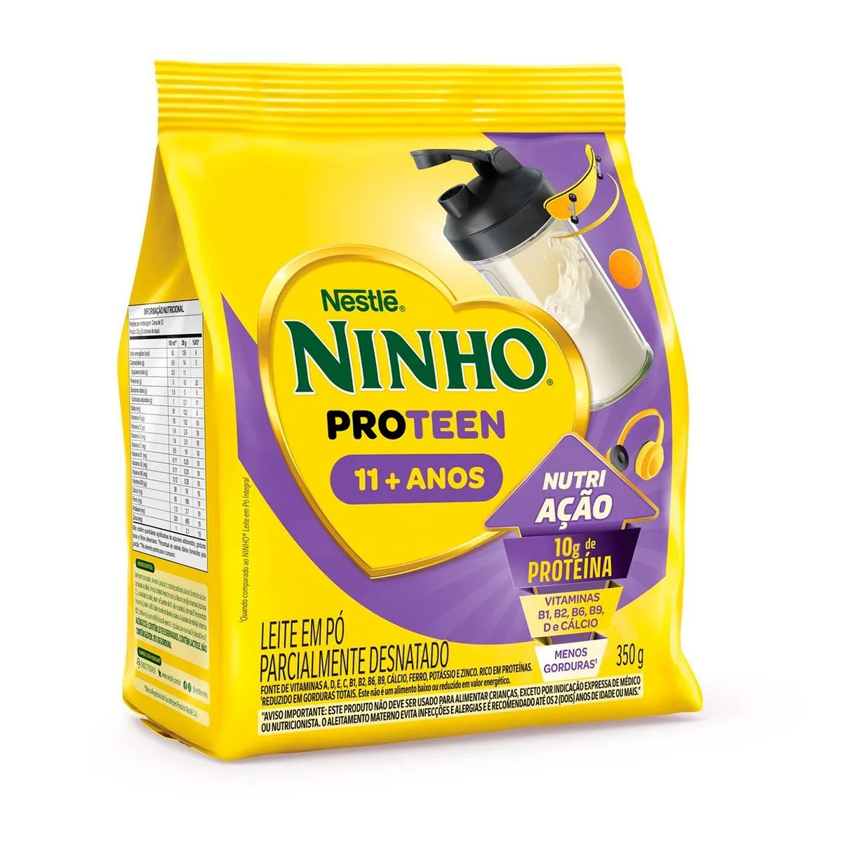Leite em Pó NINHO Proteen Com 350g