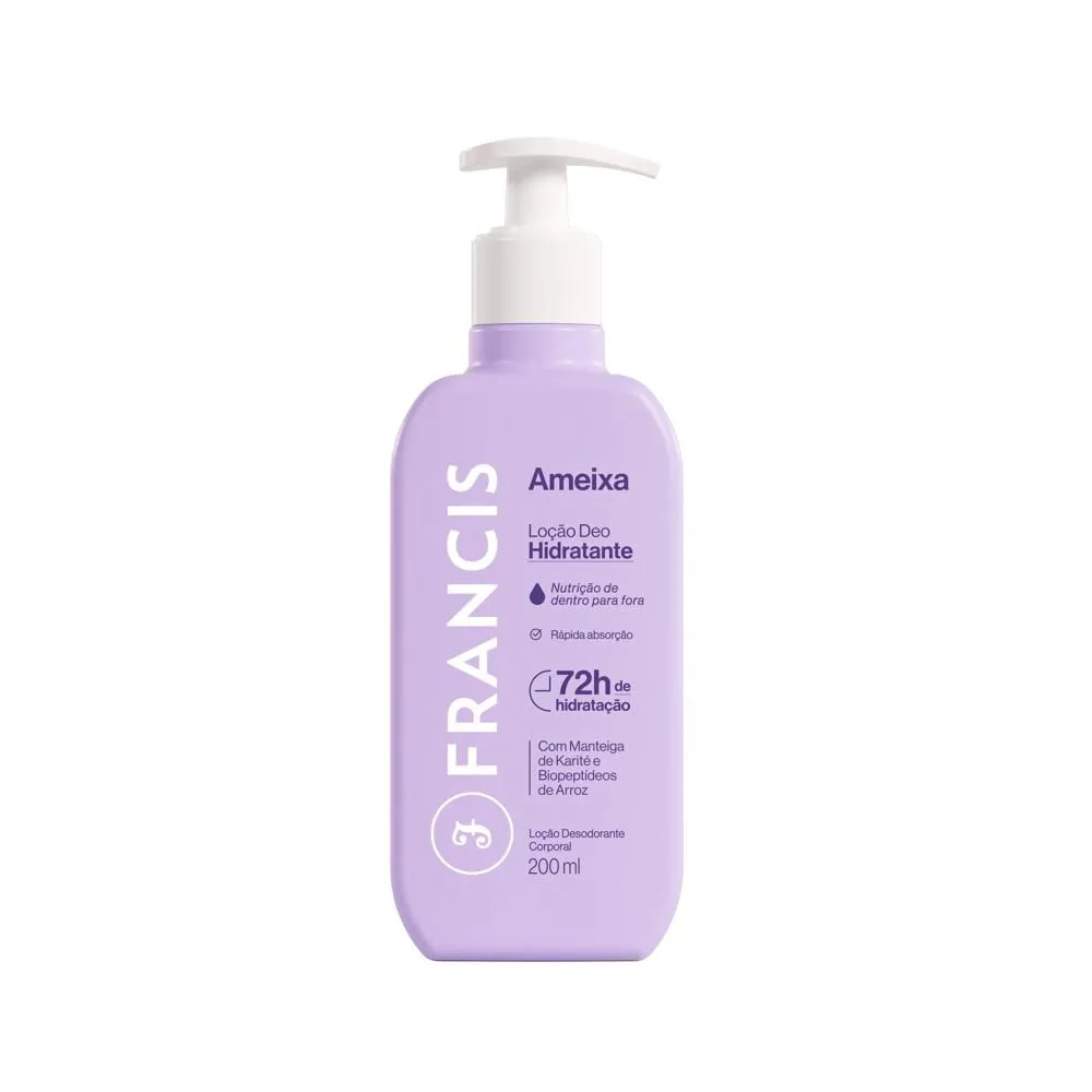Loção Hidratante Francis 200ml Ameixa