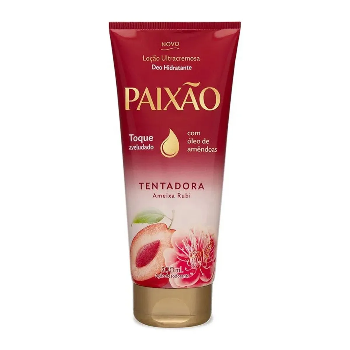 Loção Hidratante Paixão Ultra Tentadora Ameixa Rubi 200Ml