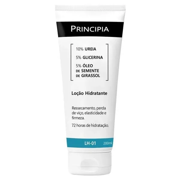 Loção Hidratante Principia Skincare LH-01 Ureia + Glicerina 200ml