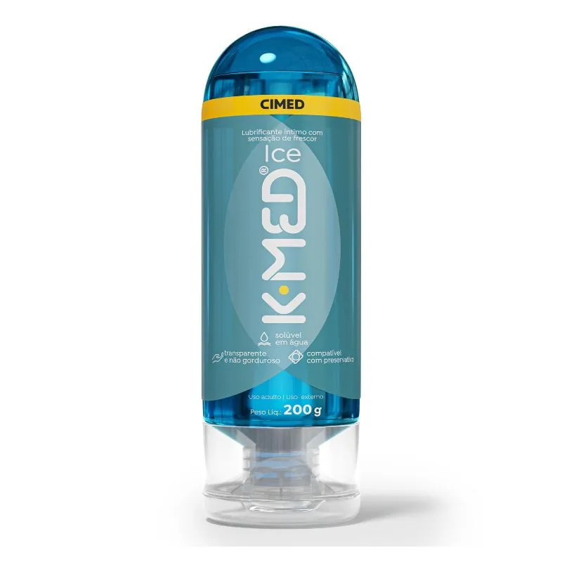 Lubrificante Íntimo K-Med Ice 200g Cimed