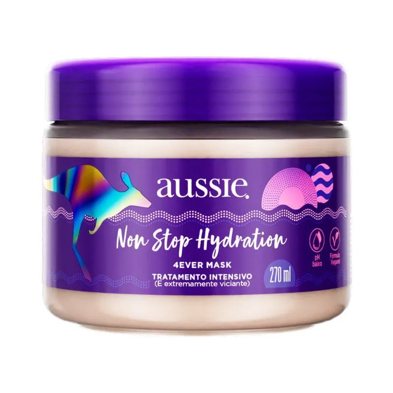 Máscara Cabelo Aussie 270ml Tratamento Intensivo