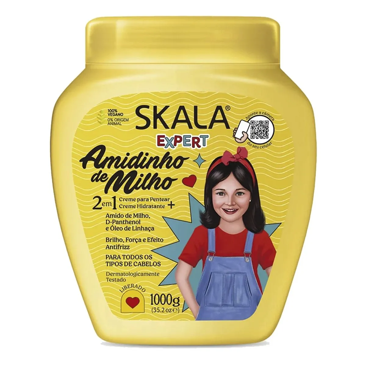 Máscara Capilar De Tratamento Expert Amido De Milho 1kg Skala