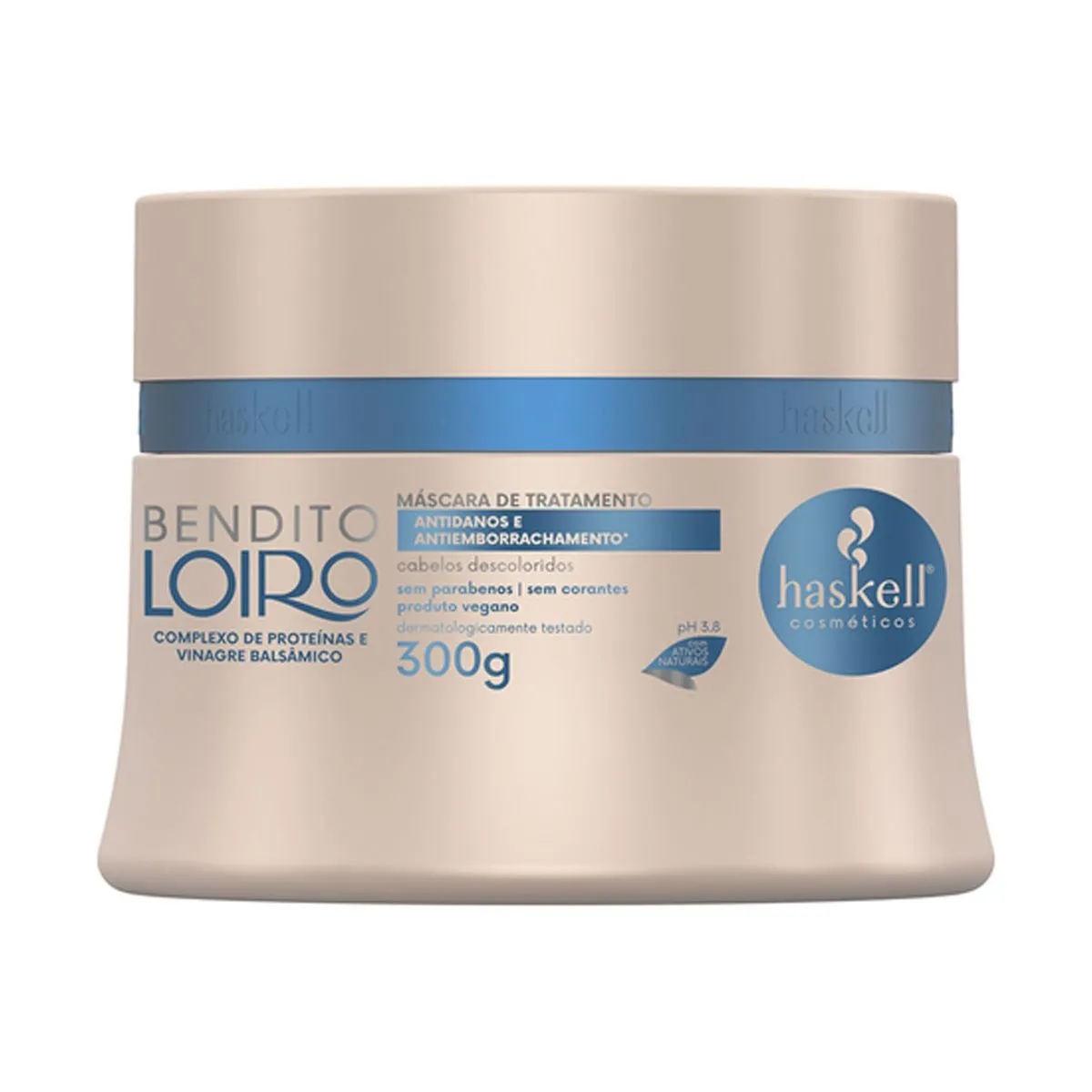 Máscara de Tratamento Bendito Loiro 300g Haskell
