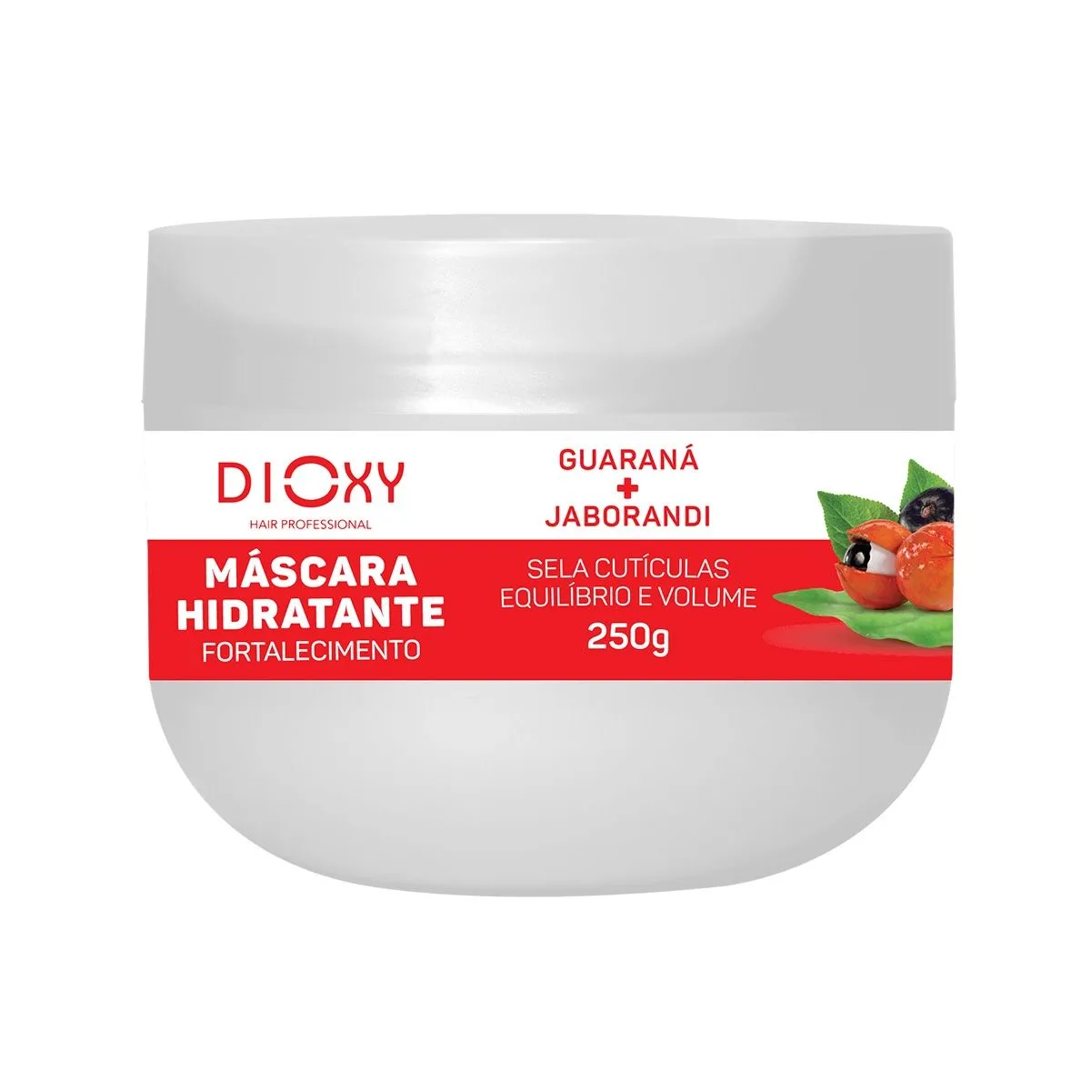 Máscara Hidratante Guaraná e Jaborandi 250g Dioxy
