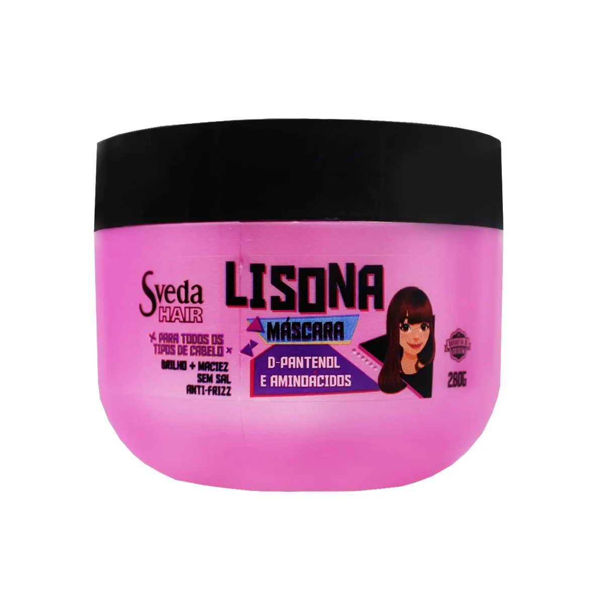 Mascara Hidratante Lisona 280g Sveda Hair