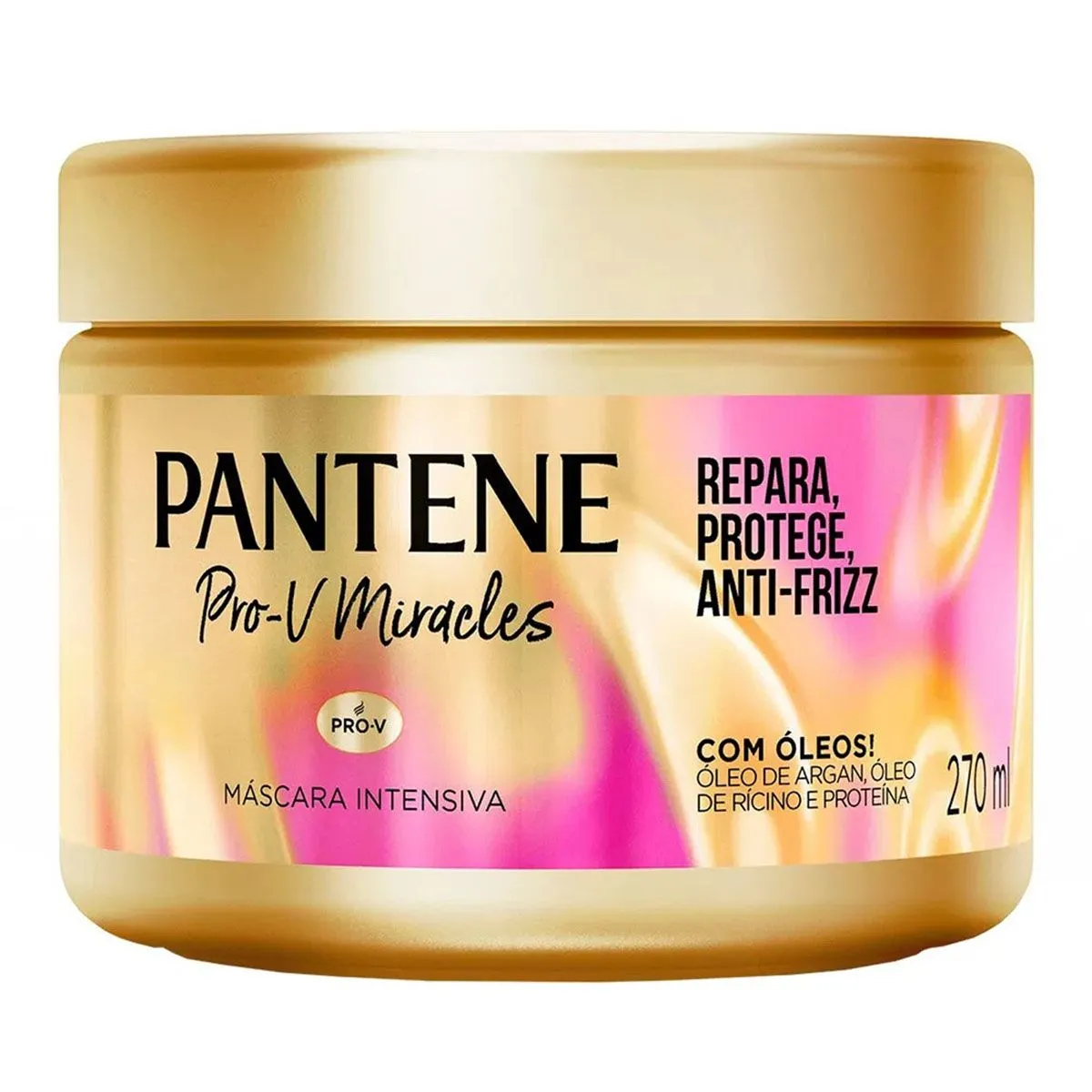 Máscara Intensiva Pro-V Miracles Repara, Protege, Anti-Frizz 270ml Pantene