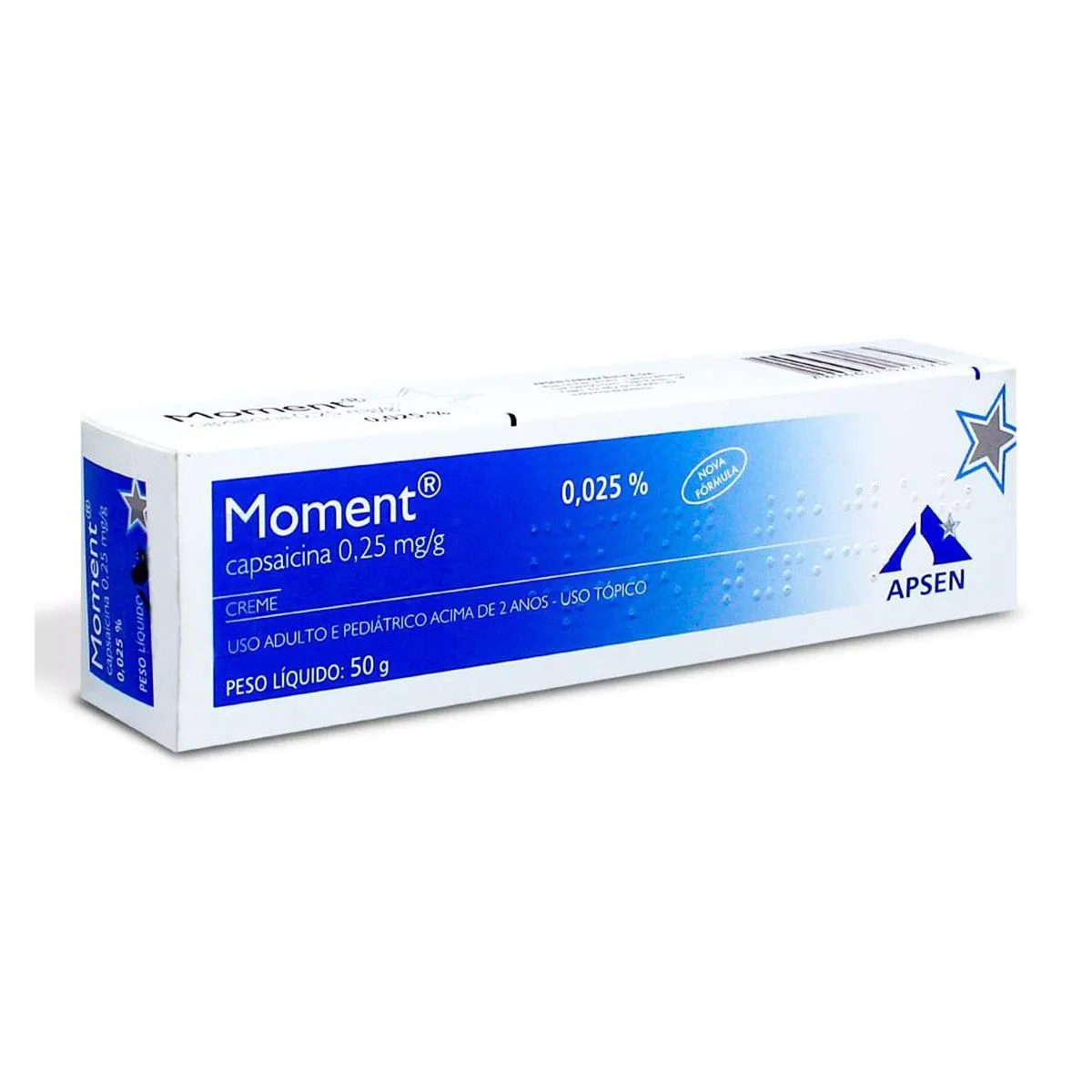 Moment 0,025% Apsen Bisnaga Com 50g