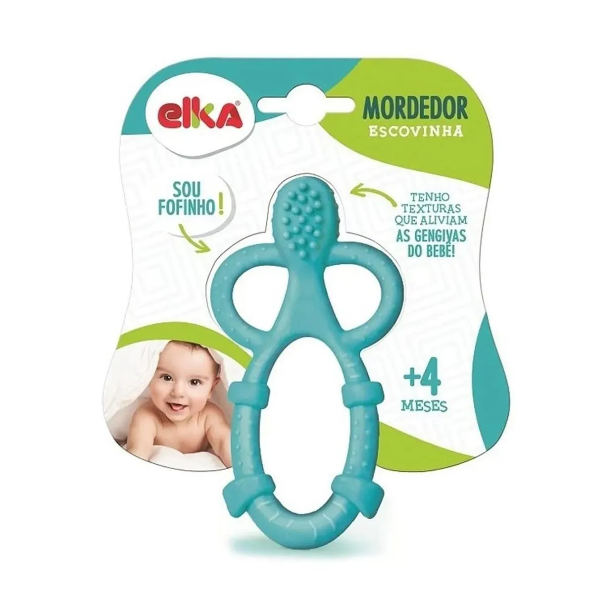 Mordedor Escovinha Infantil Elka