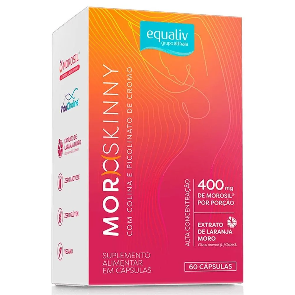 Moro Skinny 400mg 60 Cápsulas Equaliv