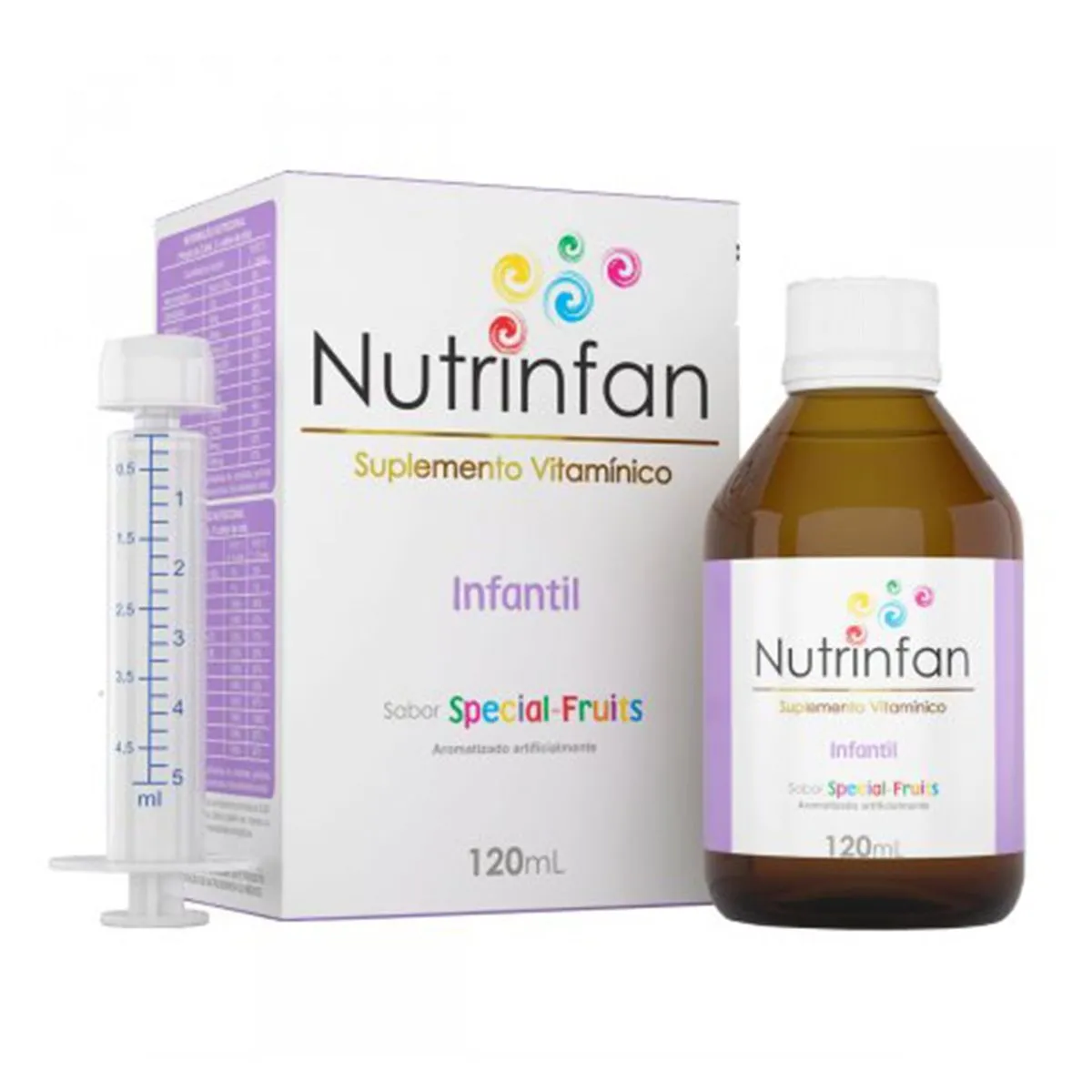 Nutrinfan Infantil Sabor Special-Fruits Com 120Ml Mabra