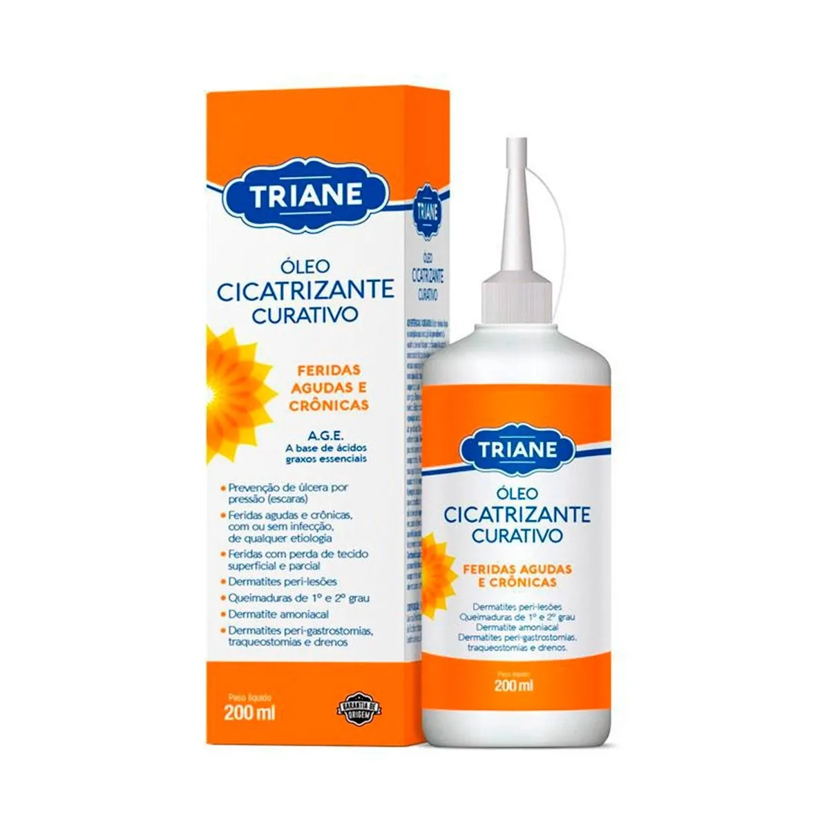 Óleo Cicatrizante Curativo Triane 200ml