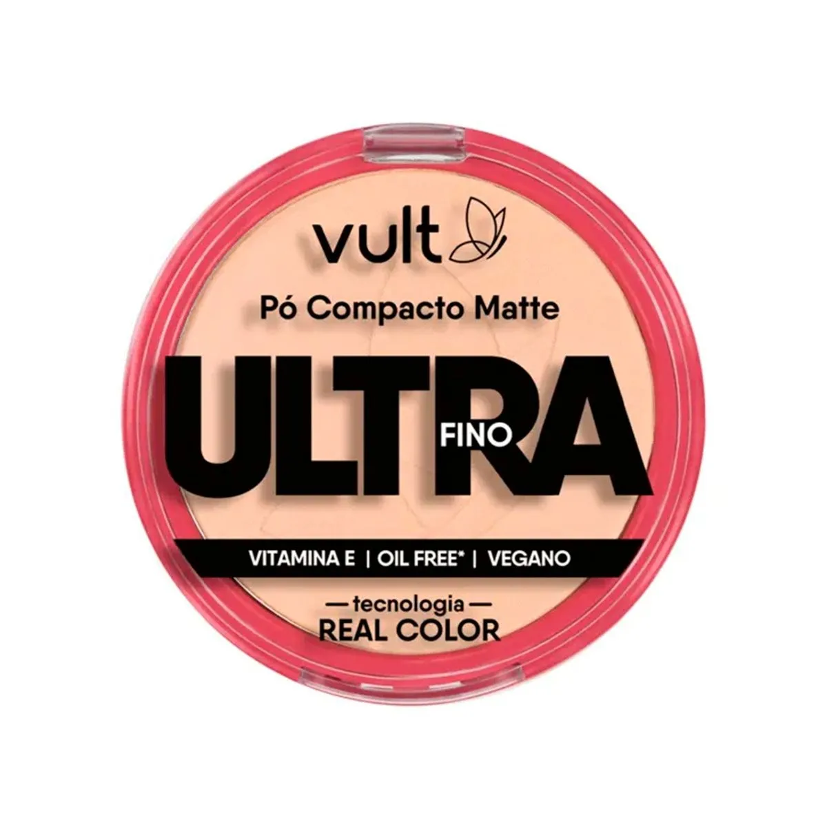 Pó Compacto Matte Ultrafino Cor V410 9G Vult