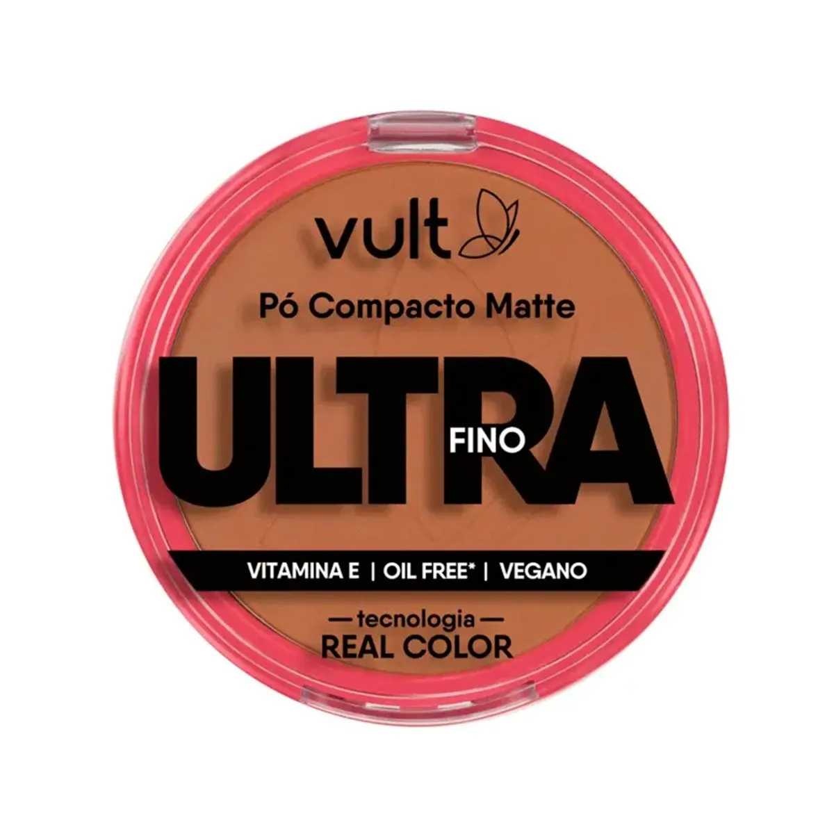 Pó Compacto Matte Ultrafino Cor V480 9G Vult