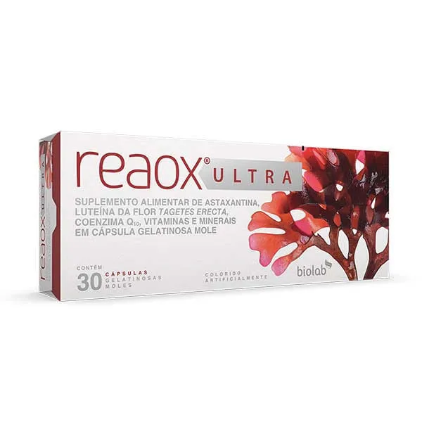 Polivitamínico Reaox Ultra 30 Cápsulas Biolab