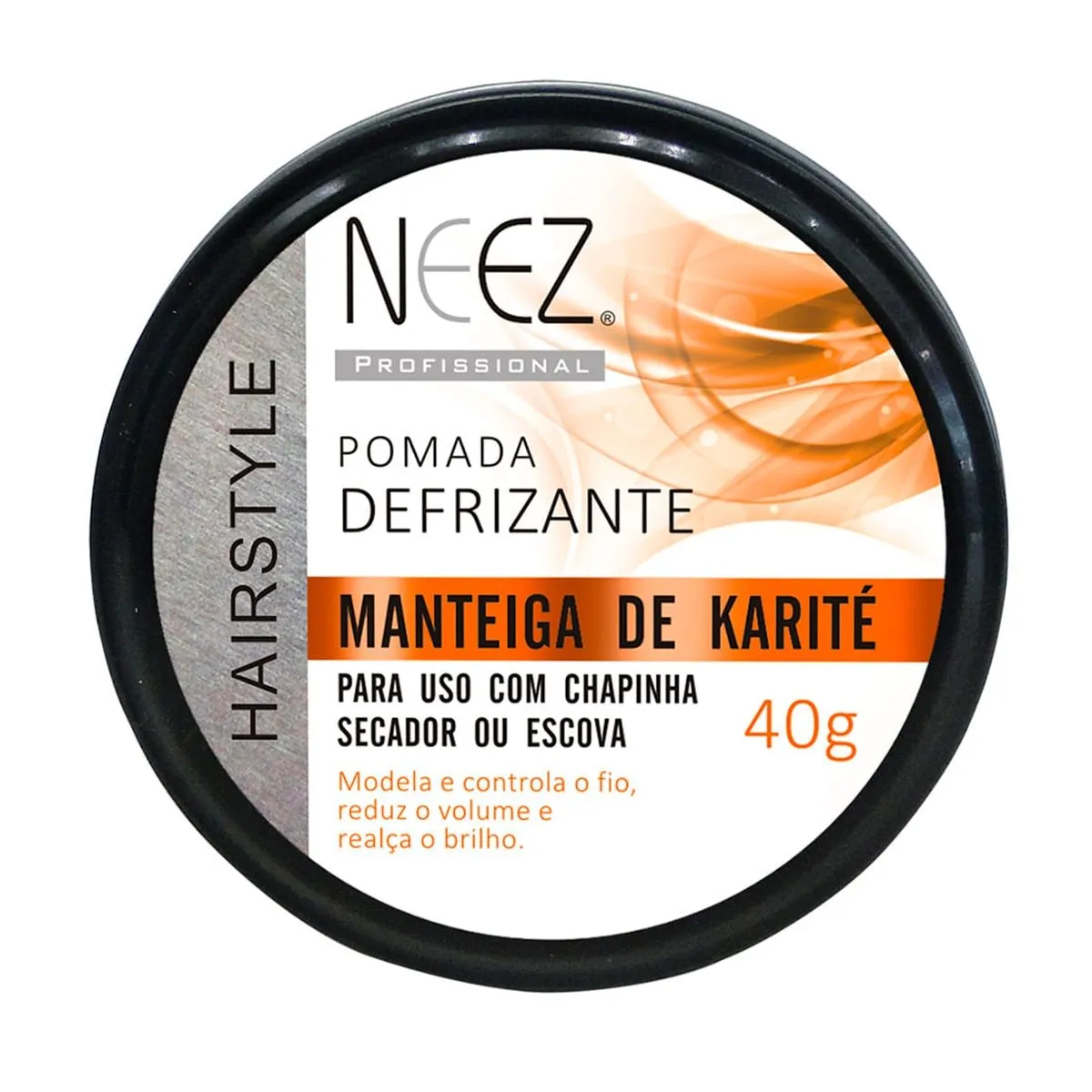 Pomada Defrizante Manteiga De Karité 40g Neez