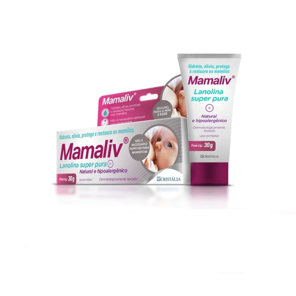 Pomada Mamaliv 30g Cristália