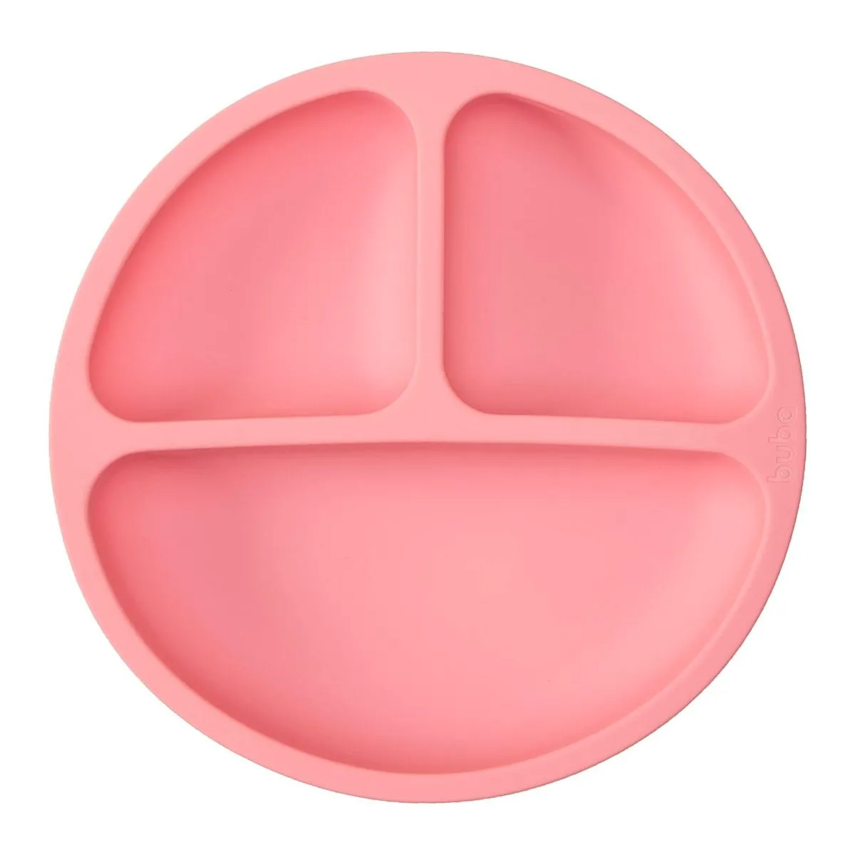 Pratinho em Silicone com Ventosa Rosa Ref:15631 Buba