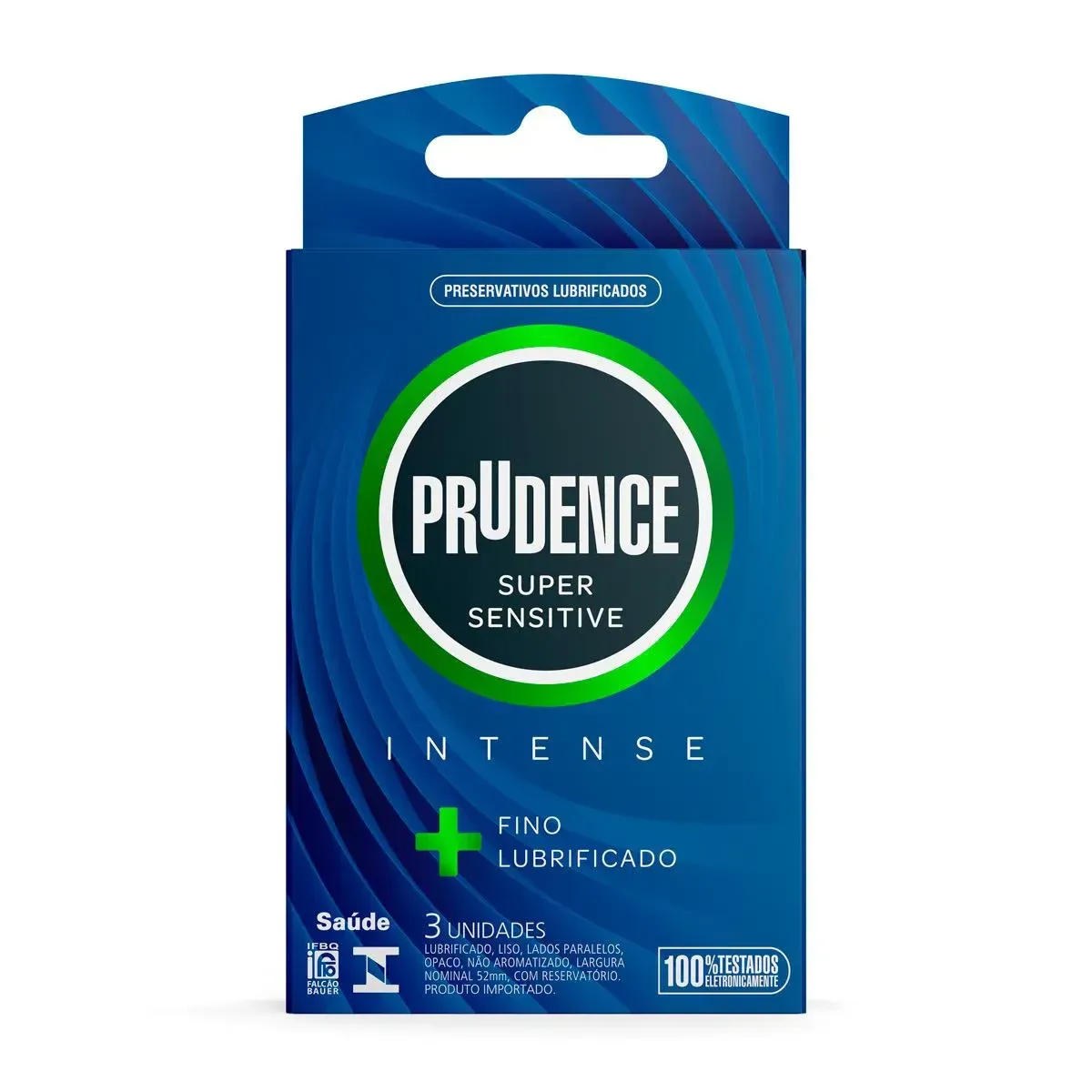 Preservativo Prudence 3 Unidades Super Sensitive Intense