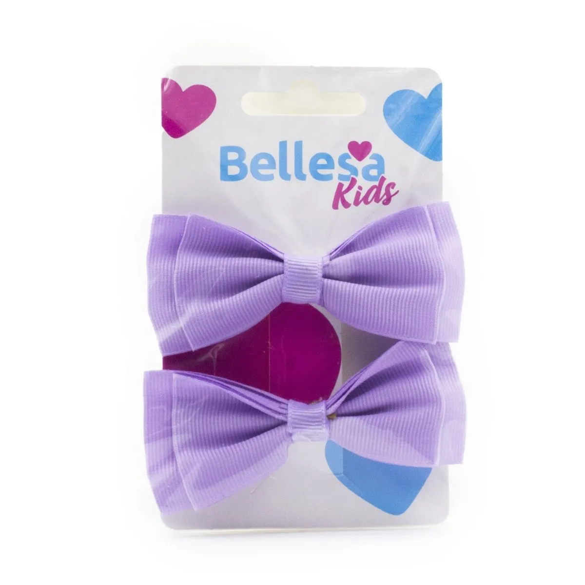 Presilha Bico de Pato Kids Diversos Com 2 Unidades Bellesa