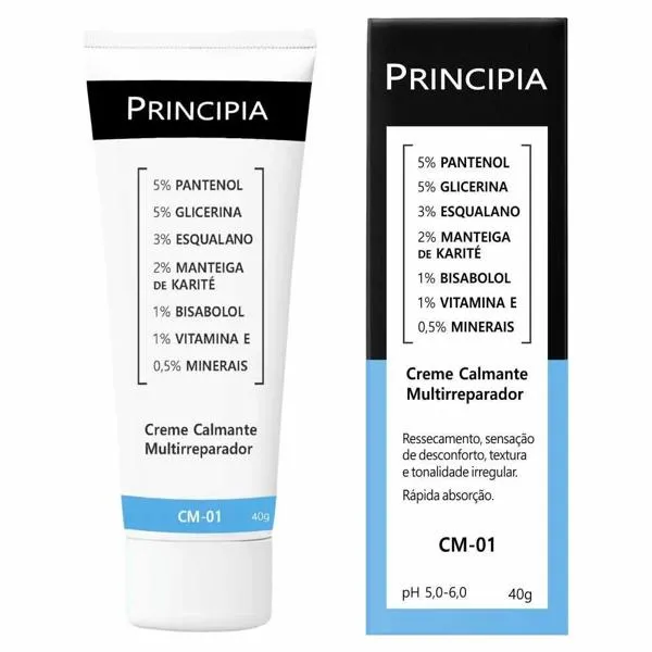Principia Creme Calmante MultiReparador CM-01 40g