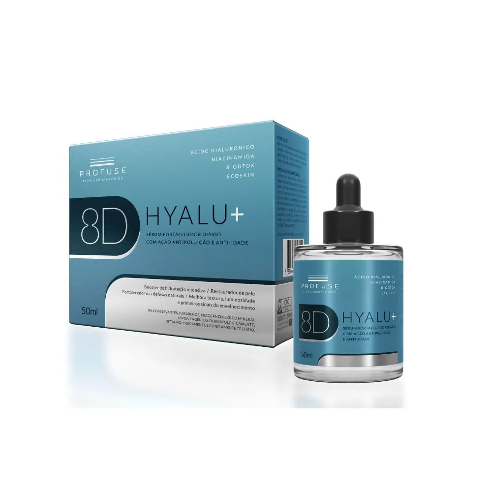 Profuse 8D Hyalu+ Sérum Facial Fortalecedor Anti-idade 50ml